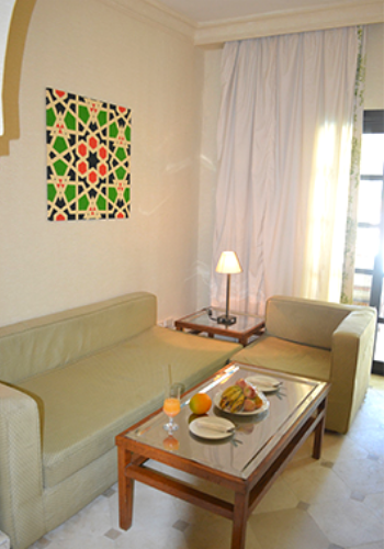 Couch des Ghazala Gardens Red sea Hotels
