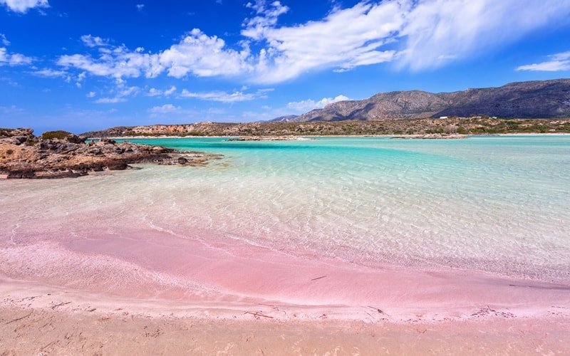 Der Strand von Elafonisi ist einer der Kreta Urlaub Tipps