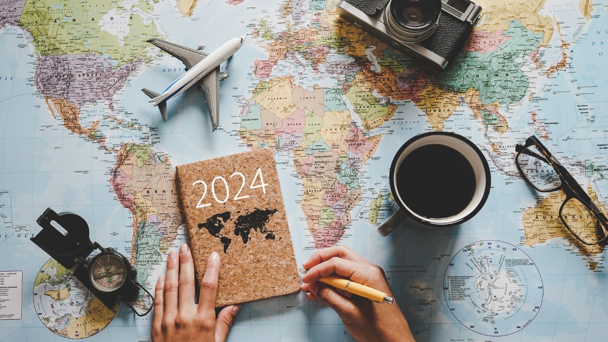 2024: Dein Jahr, deine Reisen – Tipps und Gadgets für deine Reiseplanung 2024